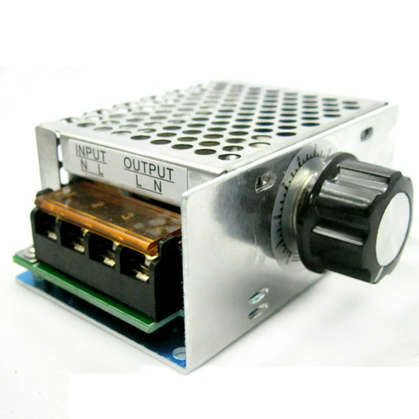 Details about   4000W 10-220V SCR Electric Voltage Regulator Motor Speed Control Controller W2T3